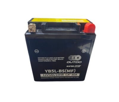 AKÜ: Outdo 12V 5Ah AGM Motosiklet Aküsü YB5L-BS